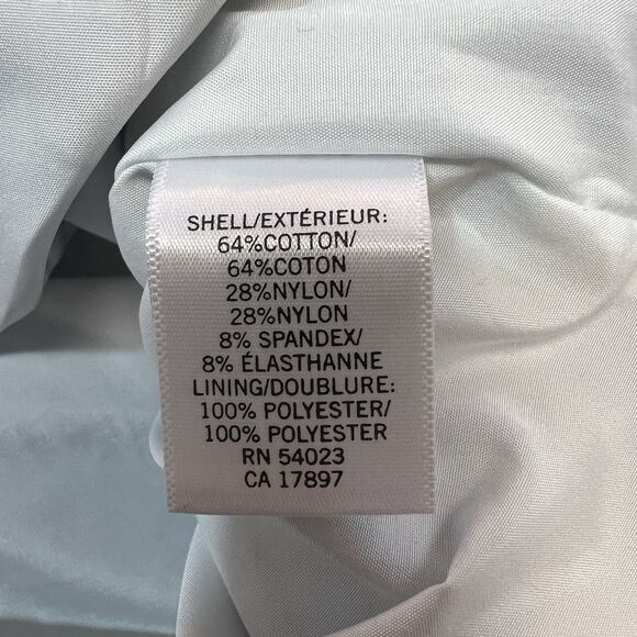 Banana Republic Skirt XS Pockets Blue & White Adorable Lined Elasticated Waist - Picture 5 of 8